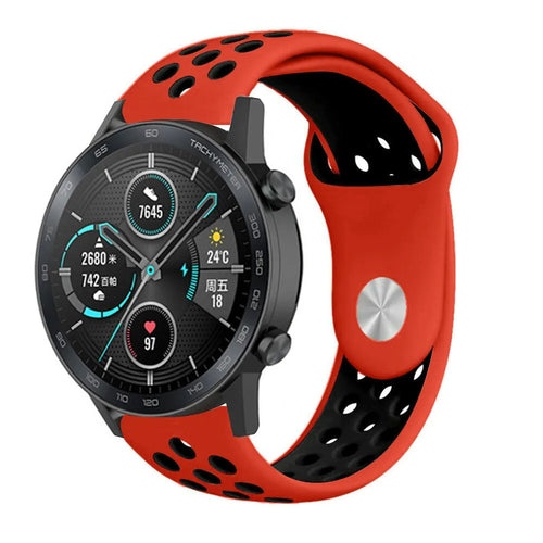 Honor Magic Watch 2 Sportarmband (Rot/Schwarz)