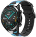 Huawei Watch GT 42mm Camouflage Armband (Blau)