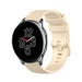 OnePlus Watch 3 Luxury Silicone Strap (Beige)