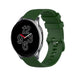 OnePlus Watch Luxus-Silikonarmband (Armeegrün)