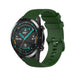 Huawei Watch GT 2 Luxus Silikonarmband (Armeegrün)