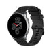 OnePlus Watch Luxus-Silikonarmband (Schwarz)
