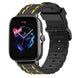 Amazfit GTS 3 Silicone Strap Tough (Black/Yellow)