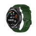 Huawei GT Runner Luxus-Silikonarmband (Armeegrün)