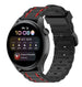 Huawei Watch 3 (Pro) Silicone Strap Tough (Black/Red)