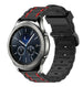 Samsung Gear S3 Sportschnallenarmband (Schwarz/Rot)