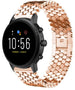 Fossil Gen 5 Stahlarmband Hexagons (Roségold)