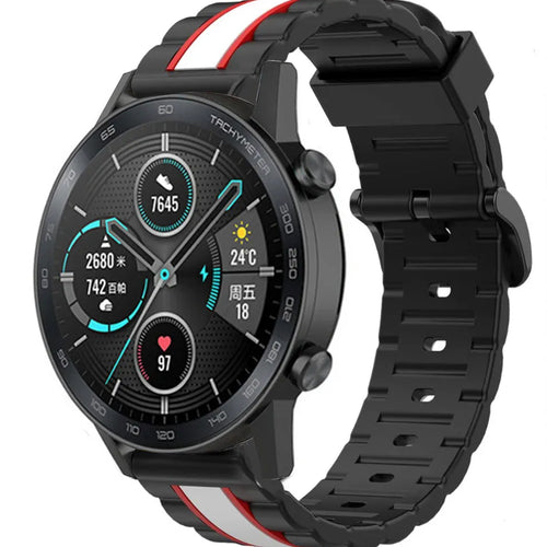 Honor Magic Watch 2 Special Edition Armband (Schwarz/Weiß)