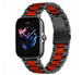 Amazfit GTS 3 Stahlarmband (Schwarz/Rot)