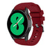 Samsung Galaxy Watch 4 40mm Silikonarmband (Weinrot)