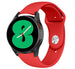Samsung Galaxy Watch 4 44mm Sportarmband (Rot)