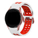 Samsung Galaxy Watch 6 Classic 47mm quadratisches Sportarmband (Weiß/Rot)