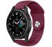 Samsung Galaxy Watch 4 Classic 42mm Sportarmband (Weinrot)