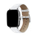 Amazfit GTS 3 Lederarmband mit Krokoprägung (Weiß)