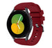 Samsung Galaxy Watch 5 40mm Silikonarmband (Weinrot)