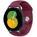 Samsung Galaxy Watch 5 40mm Sportarmband (Weinrot)