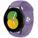 Samsung Galaxy Watch 5 40mm Sportarmband (Flieder)