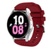 Samsung Galaxy Watch 5 44mm Silikonarmband (Weinrot)