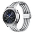 Samsung Gear S3 Edelstahl-Armband (Silber/Schwarz)