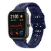 Amazfit GTS 3 Silikonarmband mit Muster (Dunkelblau)