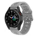 Samsung Galaxy Watch 4 Classic 42mm Silicone Strap Patterned (Grey)