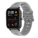 Xiaomi Amazfit GTS Silikonarmband mit Muster (Grau)