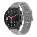 Xiaomi Amazfit GTR 42mm Silikonarmband mit Muster (Grau)