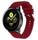 Samsung Galaxy Active Silikonarmband (Weinrot)