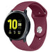 Samsung Galaxy Watch Active Sportarmband (Weinrot)
