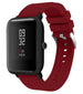 Xiaomi Amazfit Bip Silikonarmband (Weinrot)