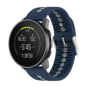 Suunto Race (S) Silikonarmband (Blau/Grau)