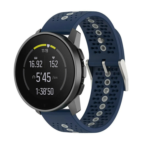 Suunto Race (S) Silikonarmband (Blau/Grau)