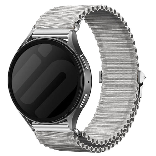 Samsung Galaxy Watch 7 - 40mm Outdoor Nylonarmband (Grau)