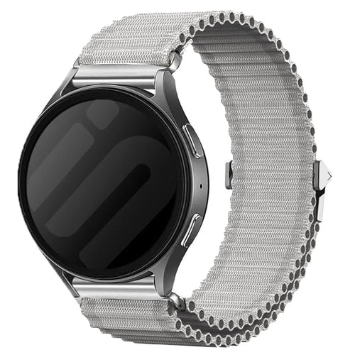 Samsung Galaxy Watch 7 - 40mm Outdoor Nylonarmband (Grau)