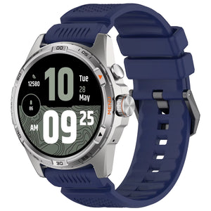 TicWatch Pro 5 Enduro Silikonarmband (Dunkelblau)