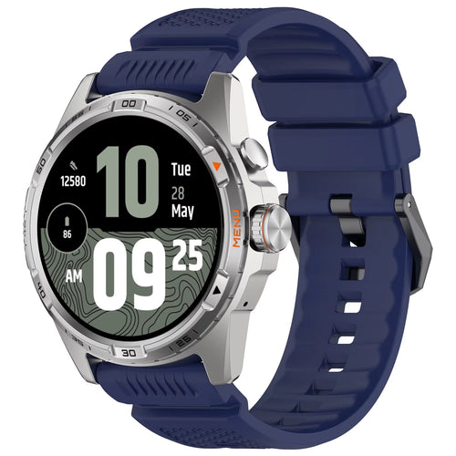 TicWatch Pro 5 Enduro Silikonarmband (Dunkelblau)