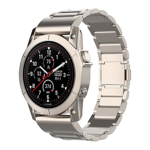Garmin Instinct E - 45mm magnetisches Titanarmband (Titan)
