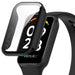 Xiaomi Smart Band 8 Active Hard Case mit Glas (Schwarz)