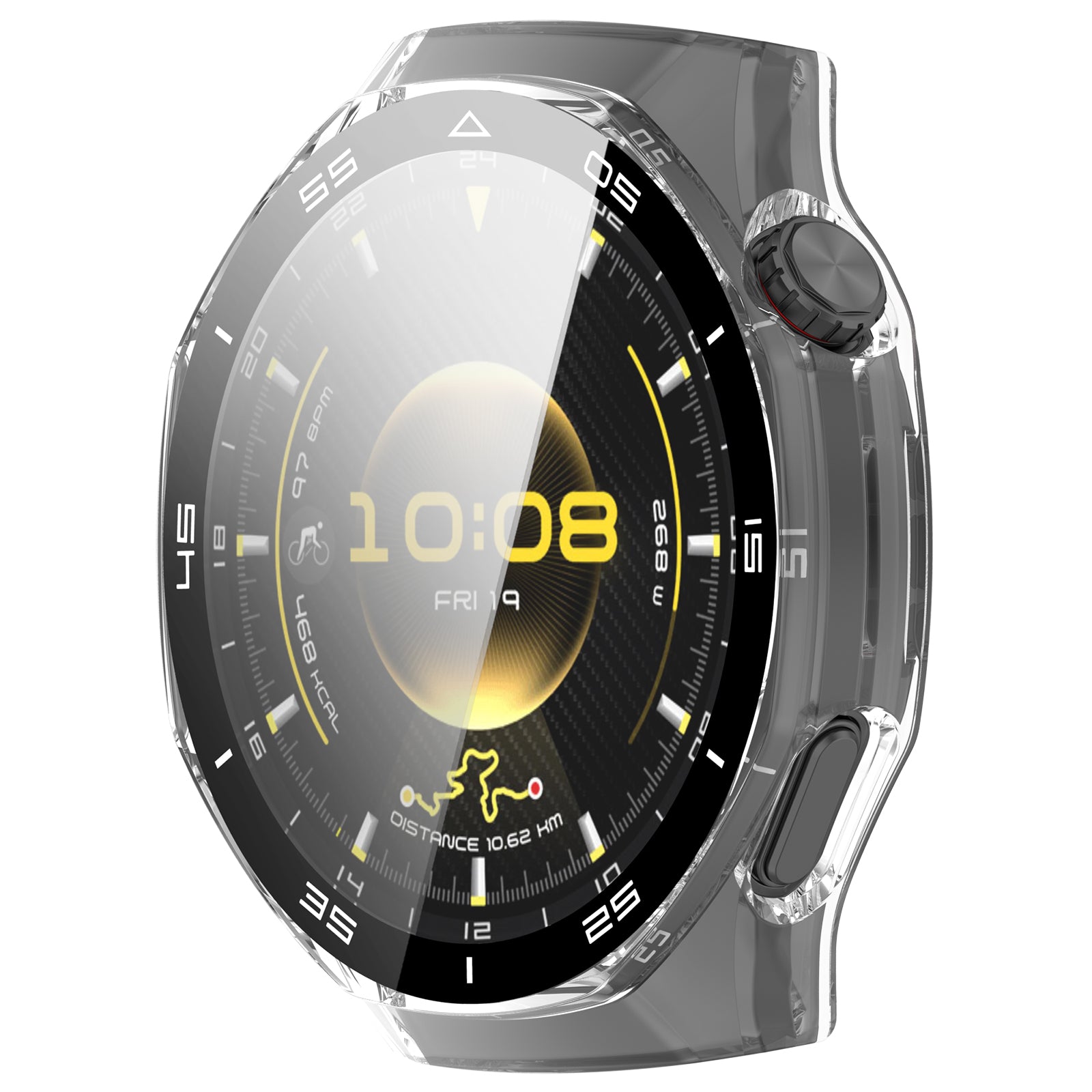 Huawei Watch GT 6 Pro Hard Case mit Glas (Transparent)