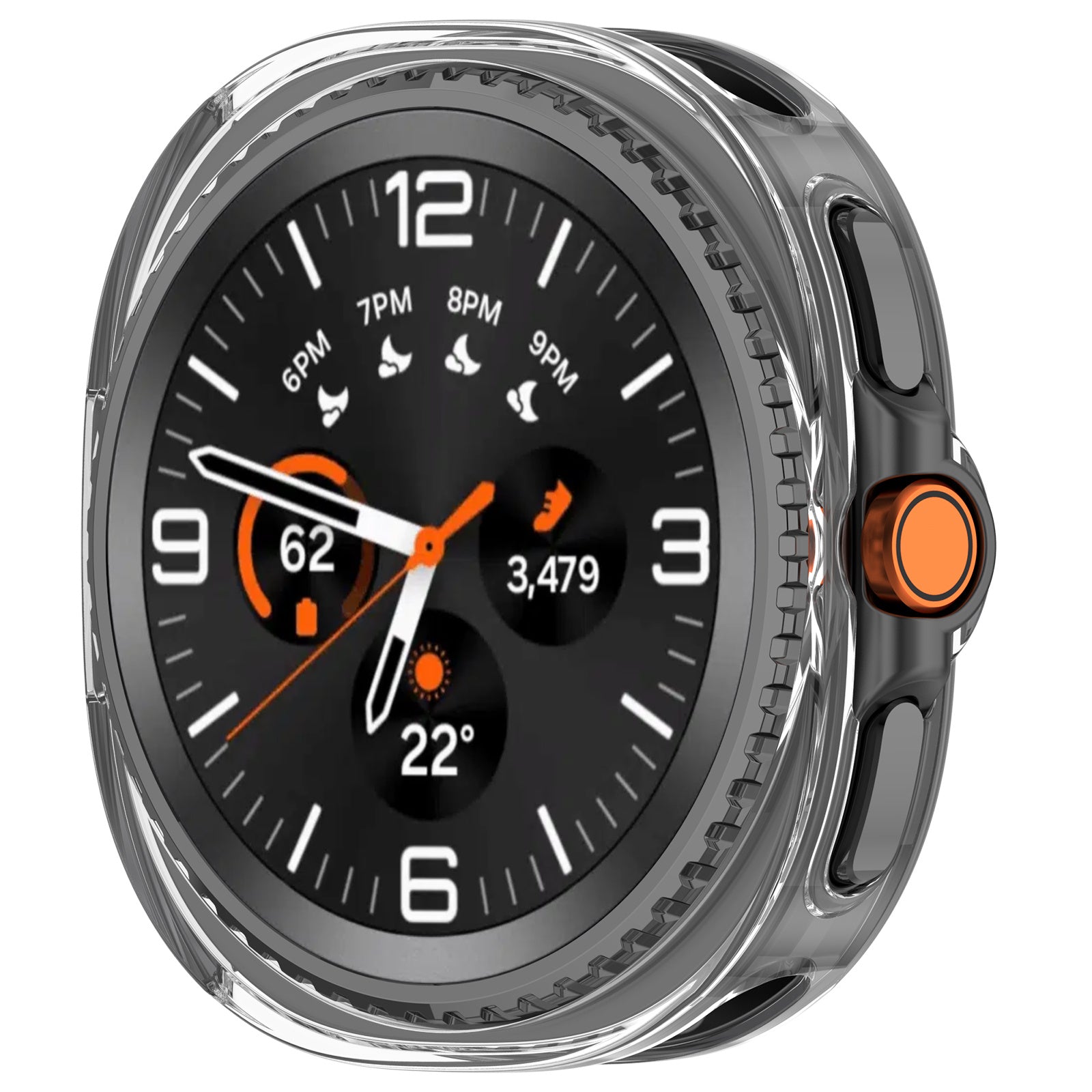 Samsung Galaxy Watch 8 Classic TPU Hülle (Transparent)