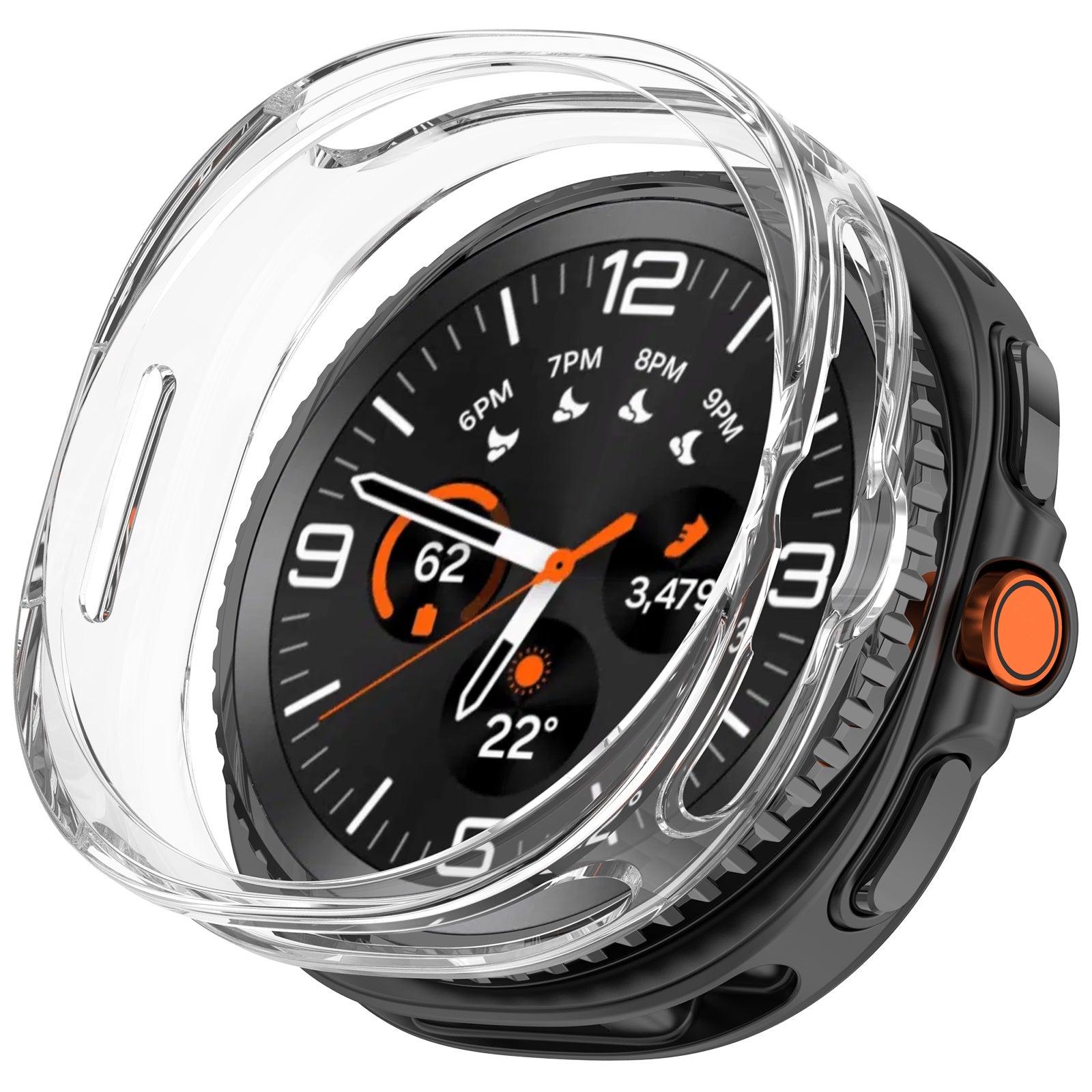 Samsung Galaxy Watch 8 Classic TPU Hülle (Transparent)