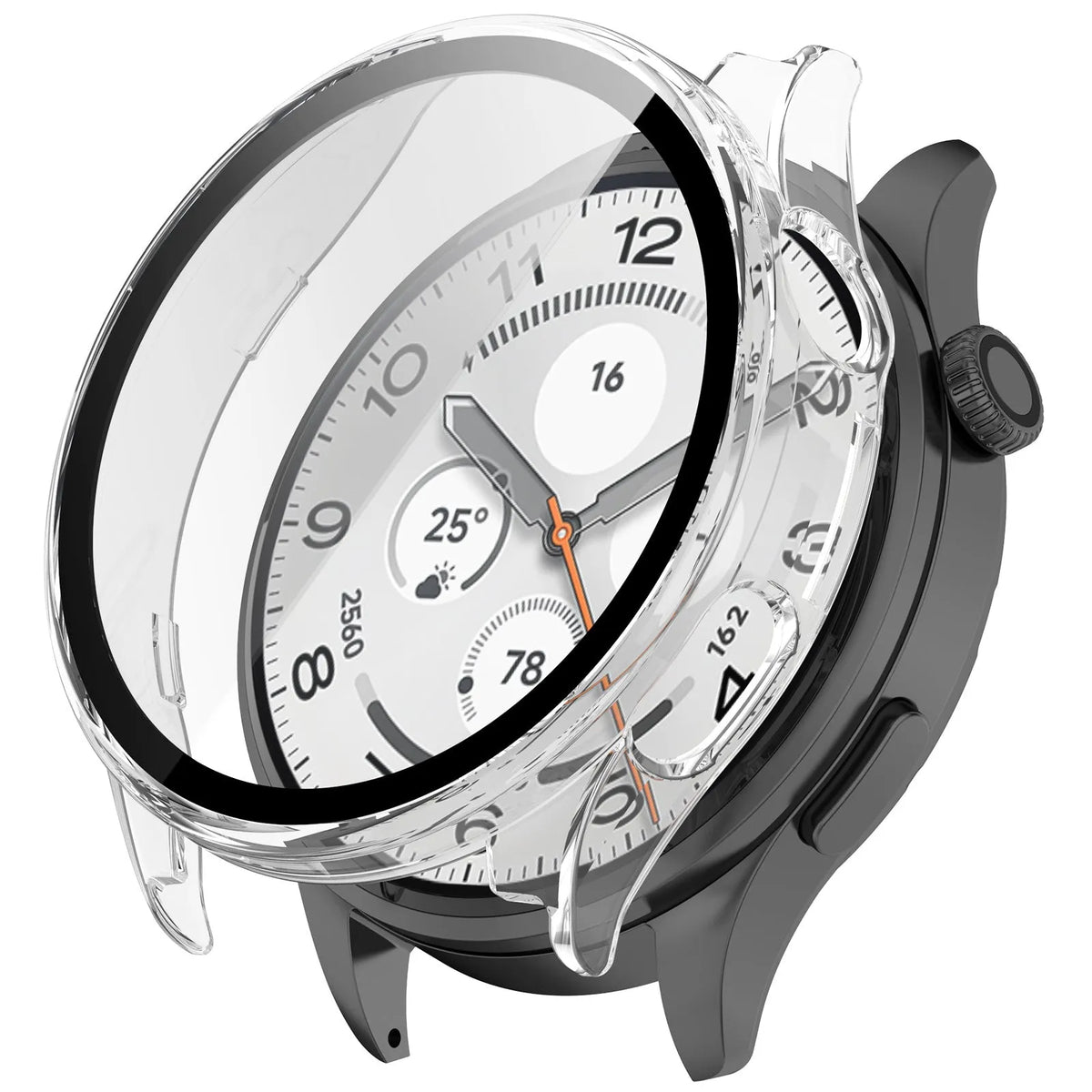 Xiaomi Watch 5 PC Hardcase mit Glas (Transparent)