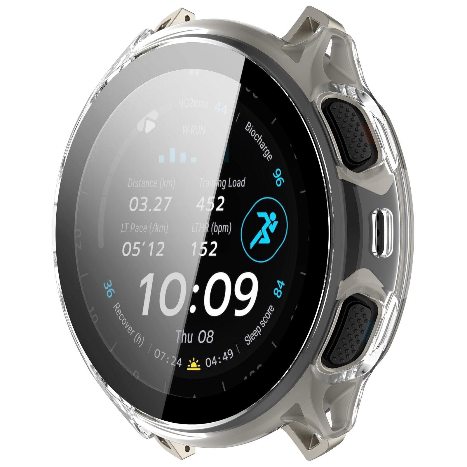 Amazfit Cheetah 2 Pro Hardcase mit Glas (Transparent)