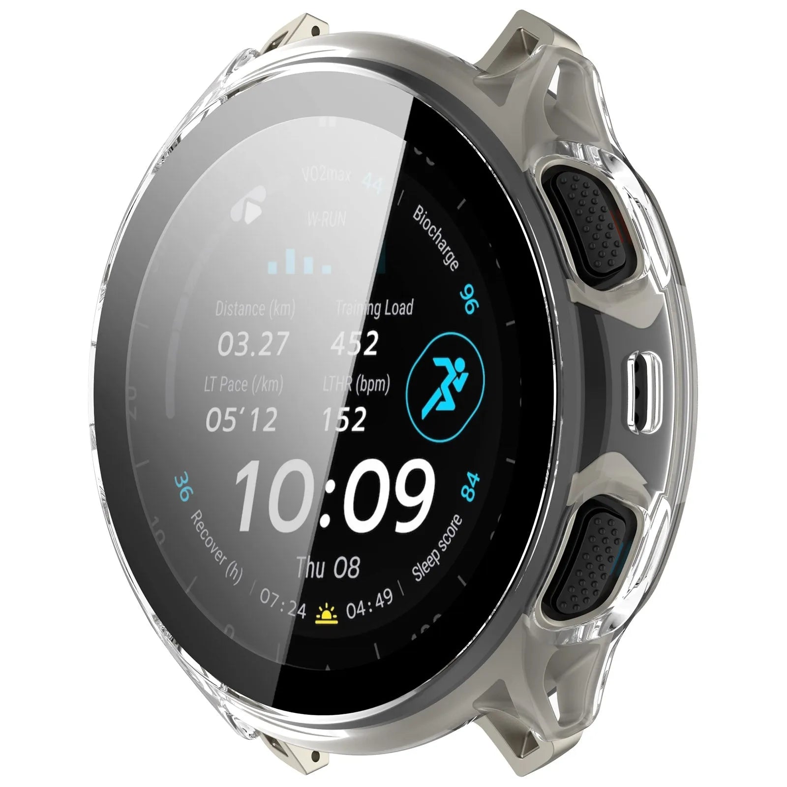 Amazfit Cheetah 2 Pro Hardcase mit Glas (Transparent)