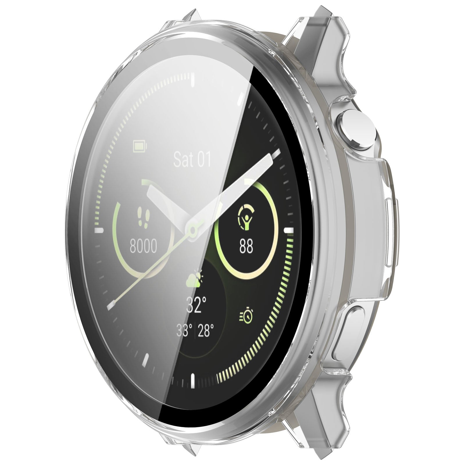 Garmin Venu 4 - 45mm Hard Case mit Glas (Transparent)