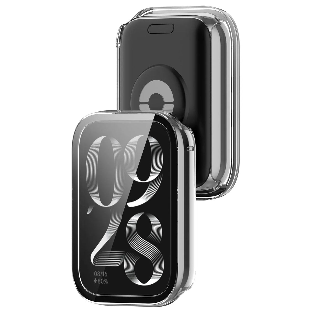 Xiaomi Smart Band 10 Pro Hardcase mit Glas (Transparent)