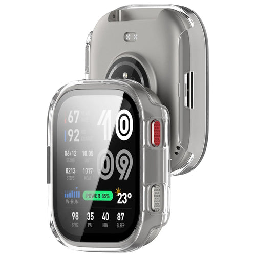 Amazfit Bip Max PC-Hülle mit Glas (Transparent)