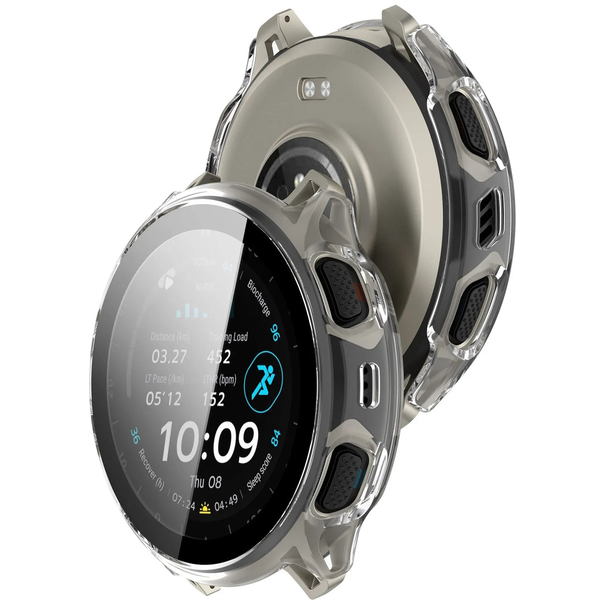 Amazfit Cheetah 2 Pro Hardcase mit Glas (Transparent)