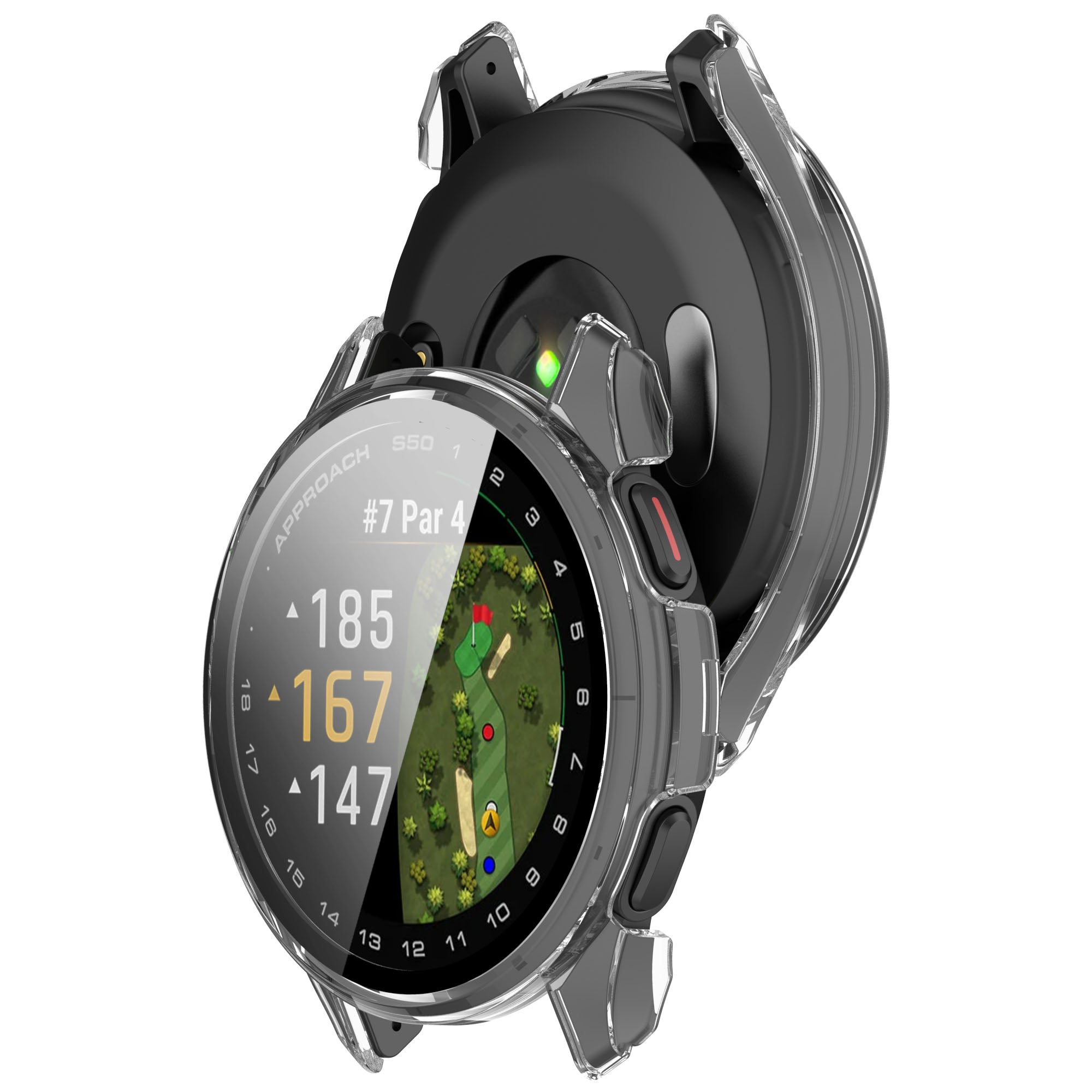 Garmin Approach S50 PC-Hülle mit Glas (Transparent)