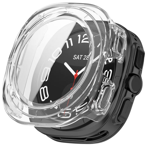 Samsung Galaxy Watch Ultra 2 Hartschalenhülle mit Glas (Transparent)